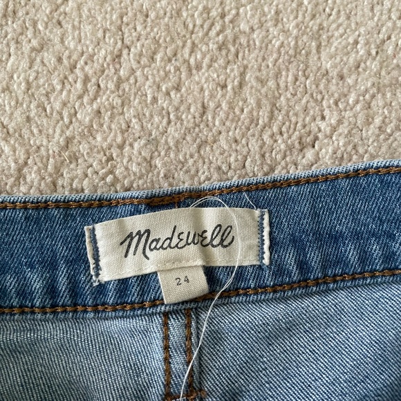Madewell high rise denim shorts pierced edition - Picture 4 of 8